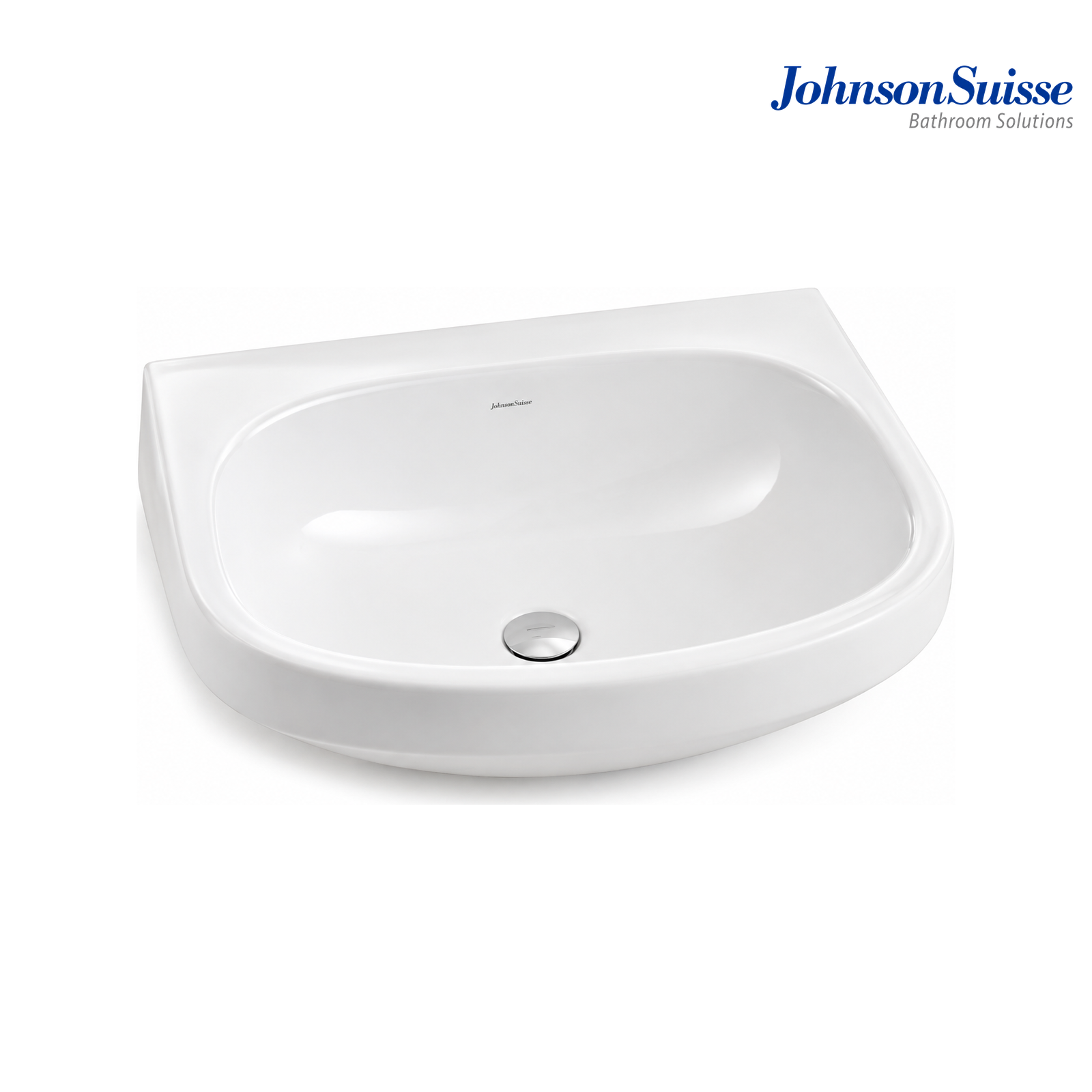 Johnson Suisse BOSTON N-630 630mm Square Wall Hung Clinical Basin | White