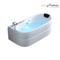ARRIS INFINITY Taverna 1700mm Rectangular Massage Bathtub Luxury Jacuzzi | White
