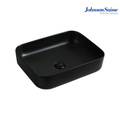 Johnson Suisse Valencia WBVC950141WW 500mm Slim Rectangular Above Counter Basin | White