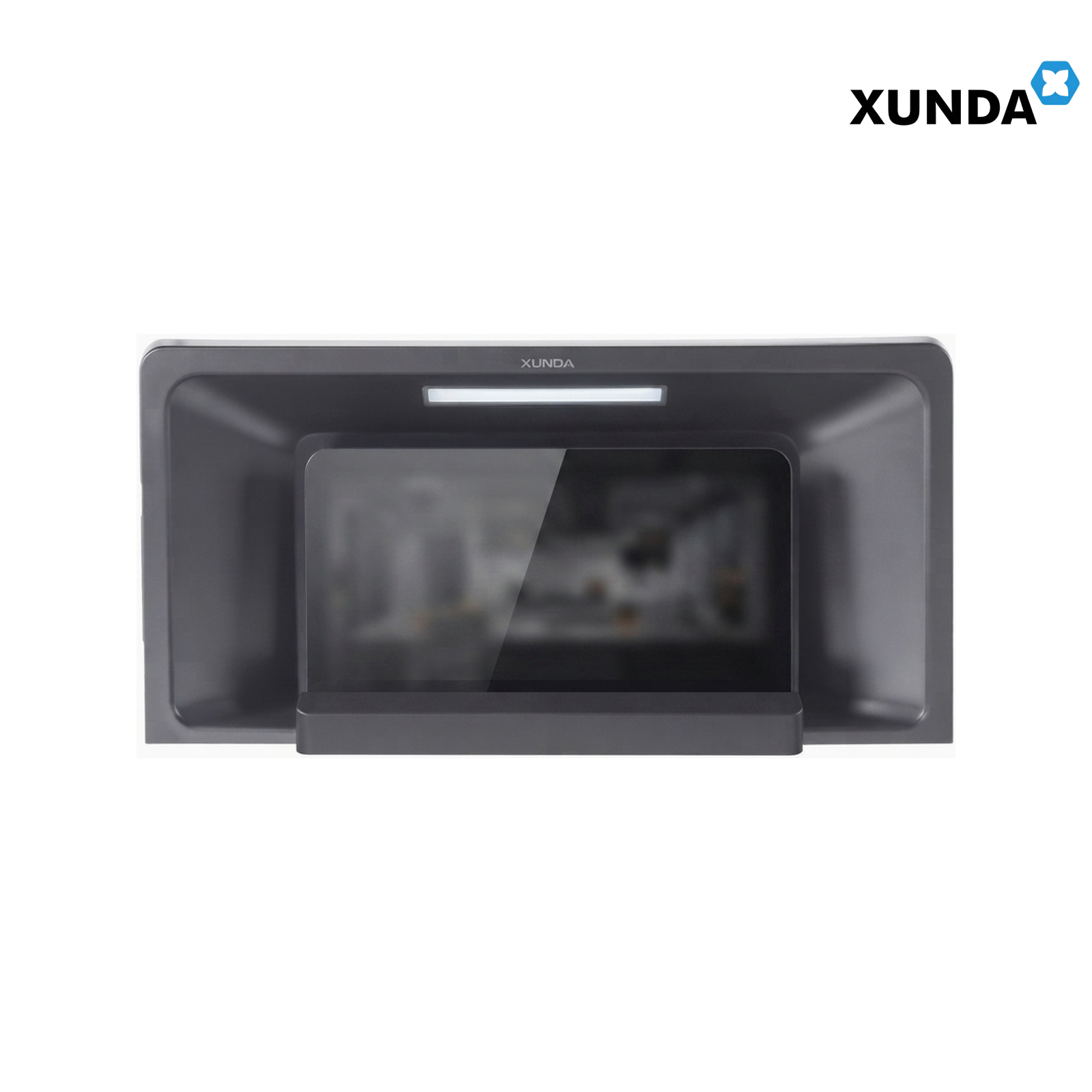 XUNDA CXW-238-WT2003 895mm Kitchen Cooker Hood and Hob | Full Black