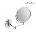 Johnson Suisse Commercial Series 8" Round Wall Mounted Magnifying Mirror | WBBA100126CP | Silver