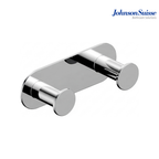 Johnson Suisse Cesena Double Robe Hook | WBBA100379 | Chrome