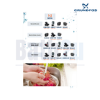 Grundfos SCALA1 3-45 Smart Home Booster Water Pump  with Bluetooth Control | Quiet Self-Priming High Pressure Pump for 1-3 Bathrooms | 0.58kW