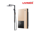 Livinox LWH-LS800-DC-RSS Inverter DC Pump Water Heater with Rain Shower Set | Sand