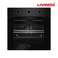 Livinox LBO-306-60BL 60L Built-in Oven | Black