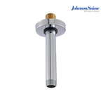 Johnson Suisse WBFA300728CP 150mm Brass Ceiling Shower Arm and Flange | Chrome