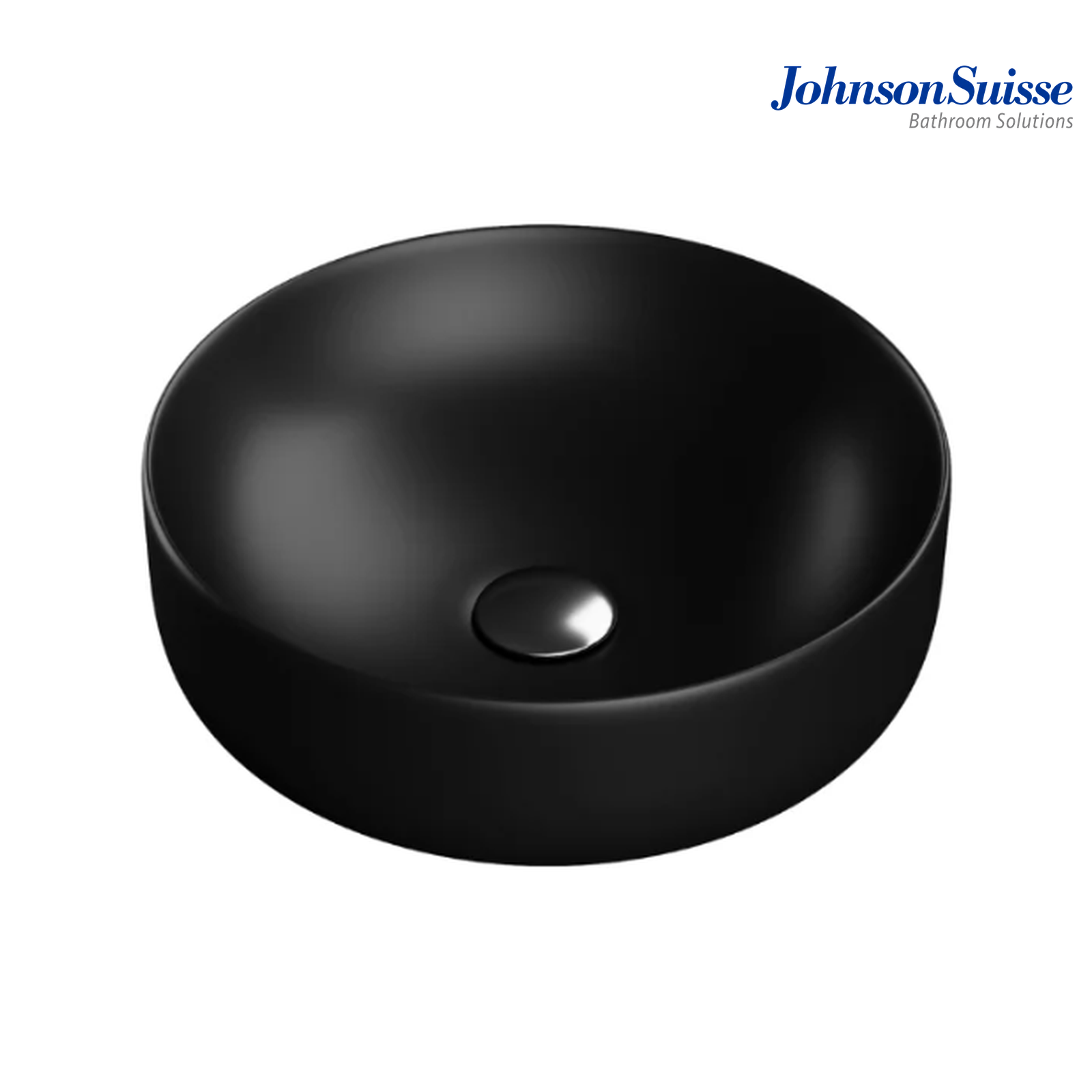 Johnson Suisse Valencia WBVC950144WW 415mm Slim Round Above Counter Basin | White