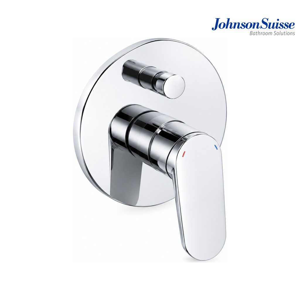 Johnson Suisse Resina WBFA301714CP Concealed Bath-Shower Mixer | Chrome