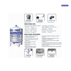King Kong HR HHR Series Vertical Round Bottom Stainless Steel Water Tank (Without Ladder)