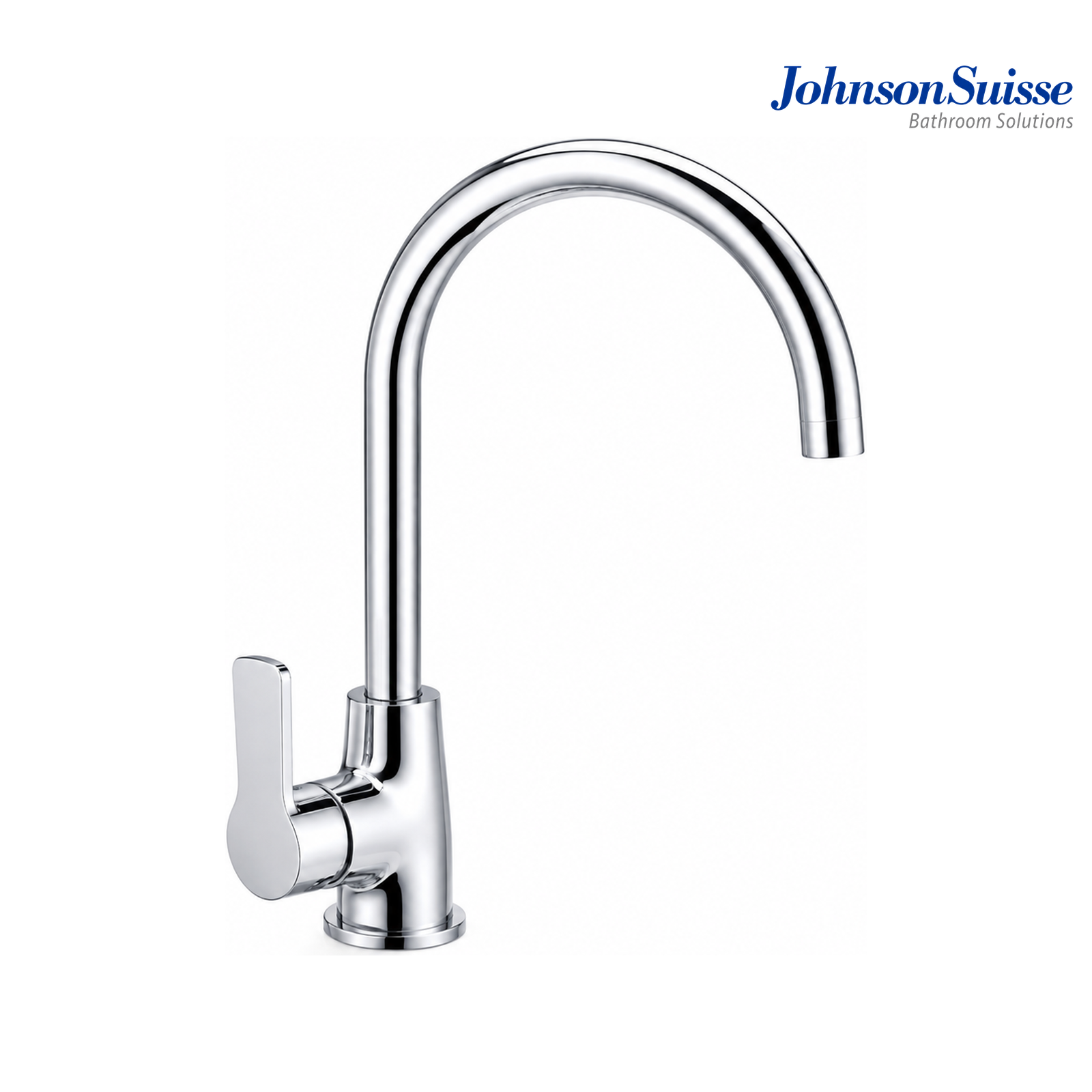 Johnson Suisse Turin Single Lever Deck-Mounted Sink Mixer With Swivel Spout And Flexible Hose |
 WBFA301441CP | Chrome