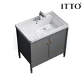 ITTO IT-F26X 600mm Laundry Basin with Cabinet | Gray