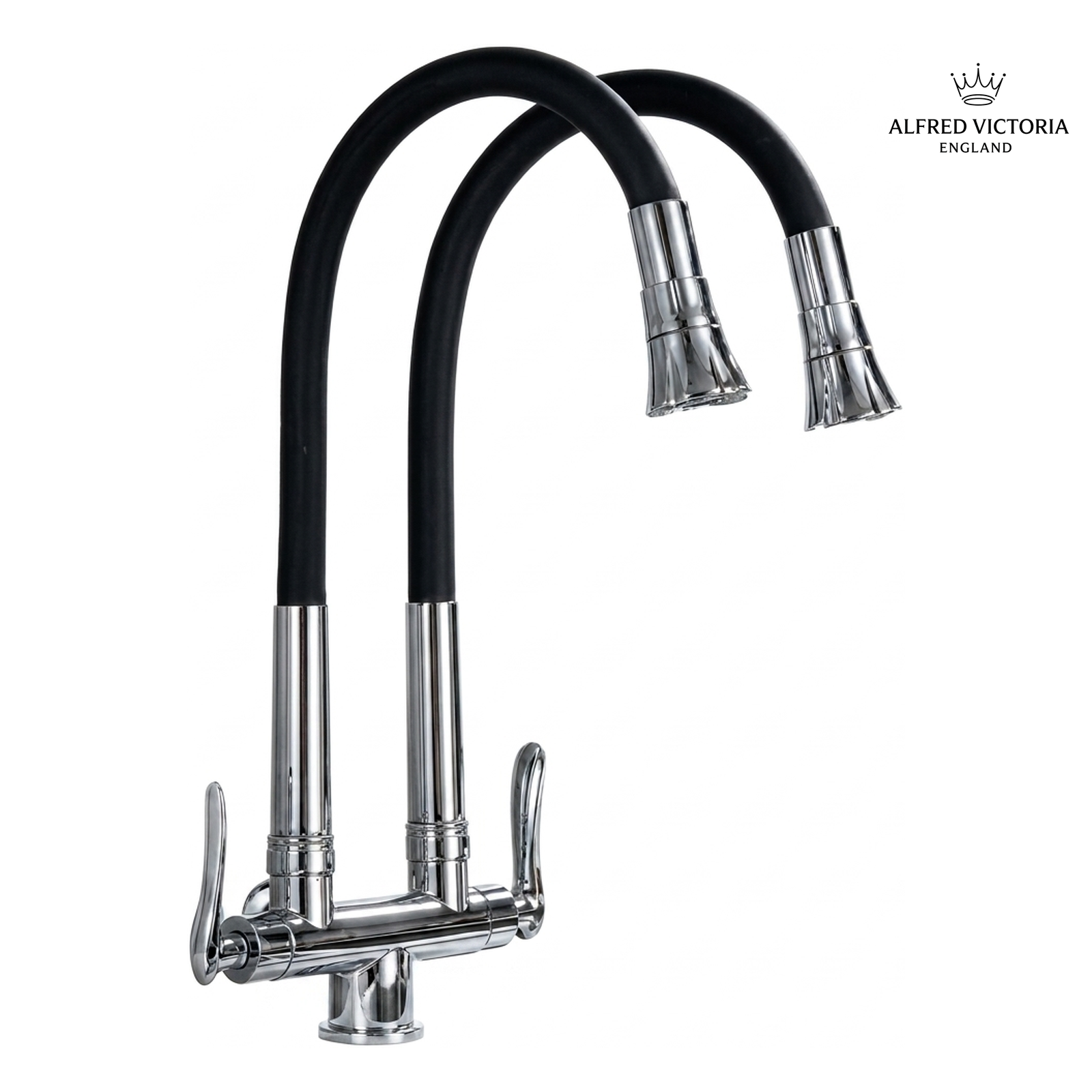 ALFRED VICTORIA Flexible Double Dual-mode Pillar Sink Cold Tap