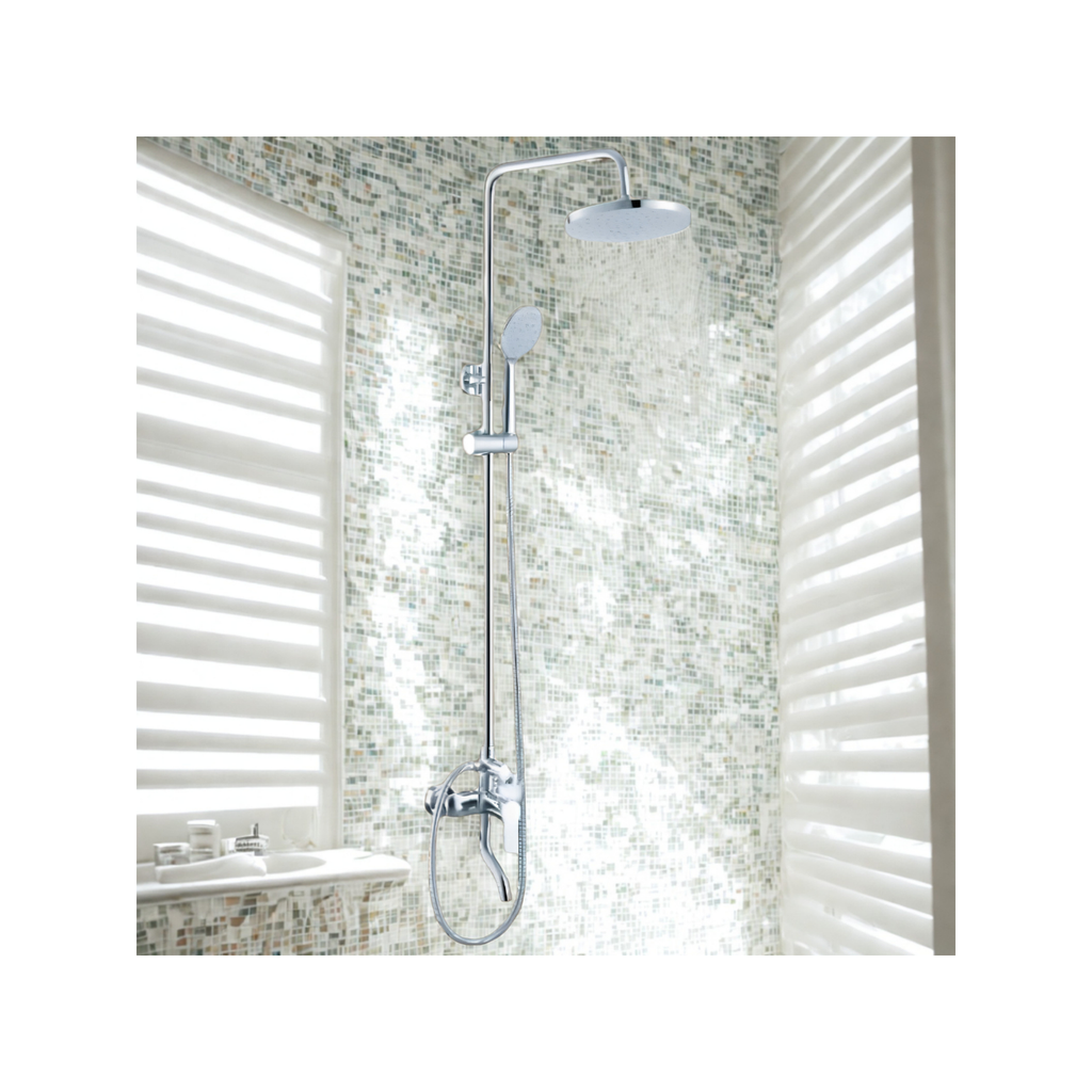[Malaysia Day Special Water System Package] OneWave Solar Water Heater + Grundfos SCALA1 3-35 Water Pump, OneWave Outdoor Filter & 3-Way Mixer Shower Post