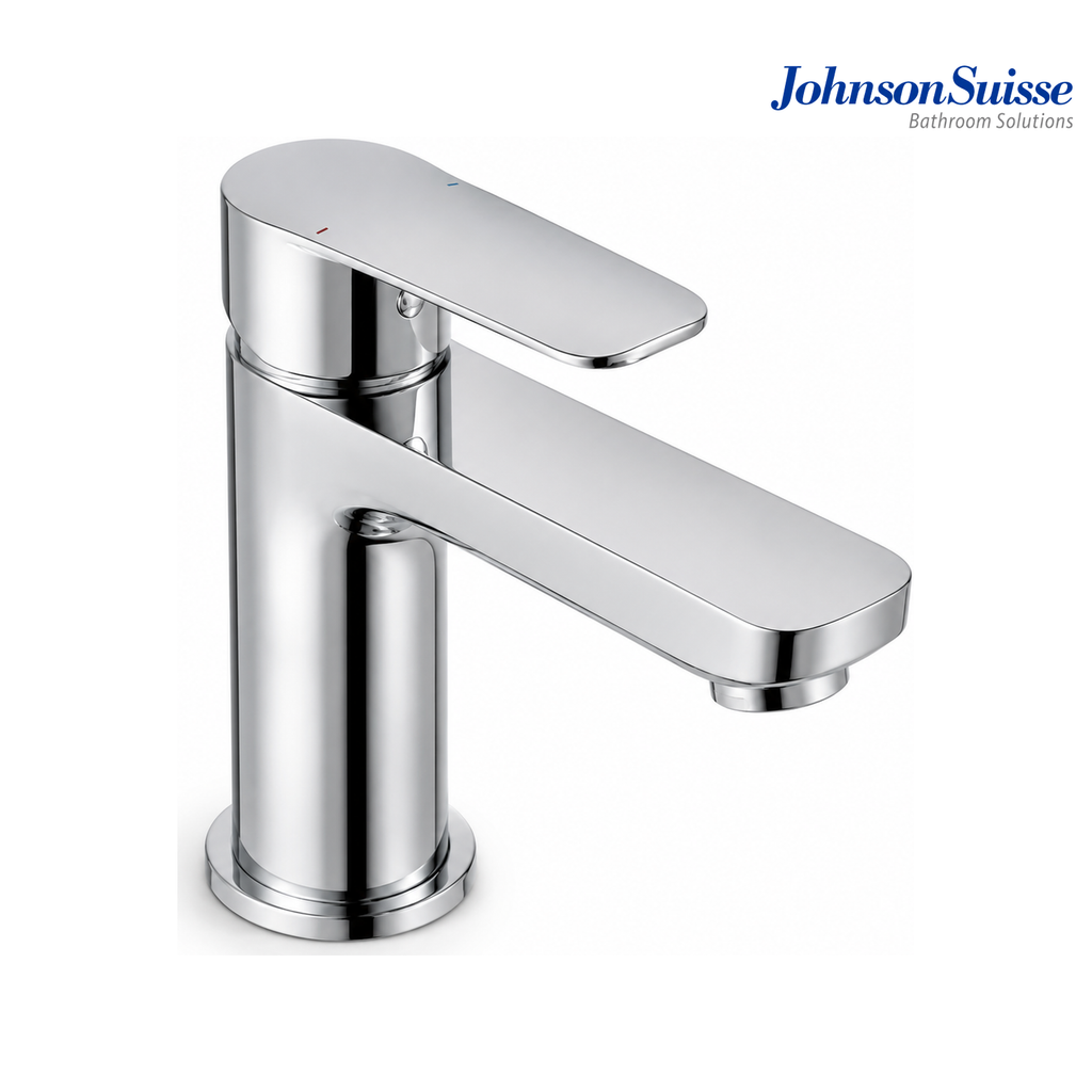 Johnson Suisse Trento Single Lever 1/2" Basin Pillar Tap | WBFA301316CP | Chrome