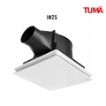 TUMÄ IM25 Eco DC Brushless Ceiling Ventilation Fan with Filter | Dual Speed | 254m³/h