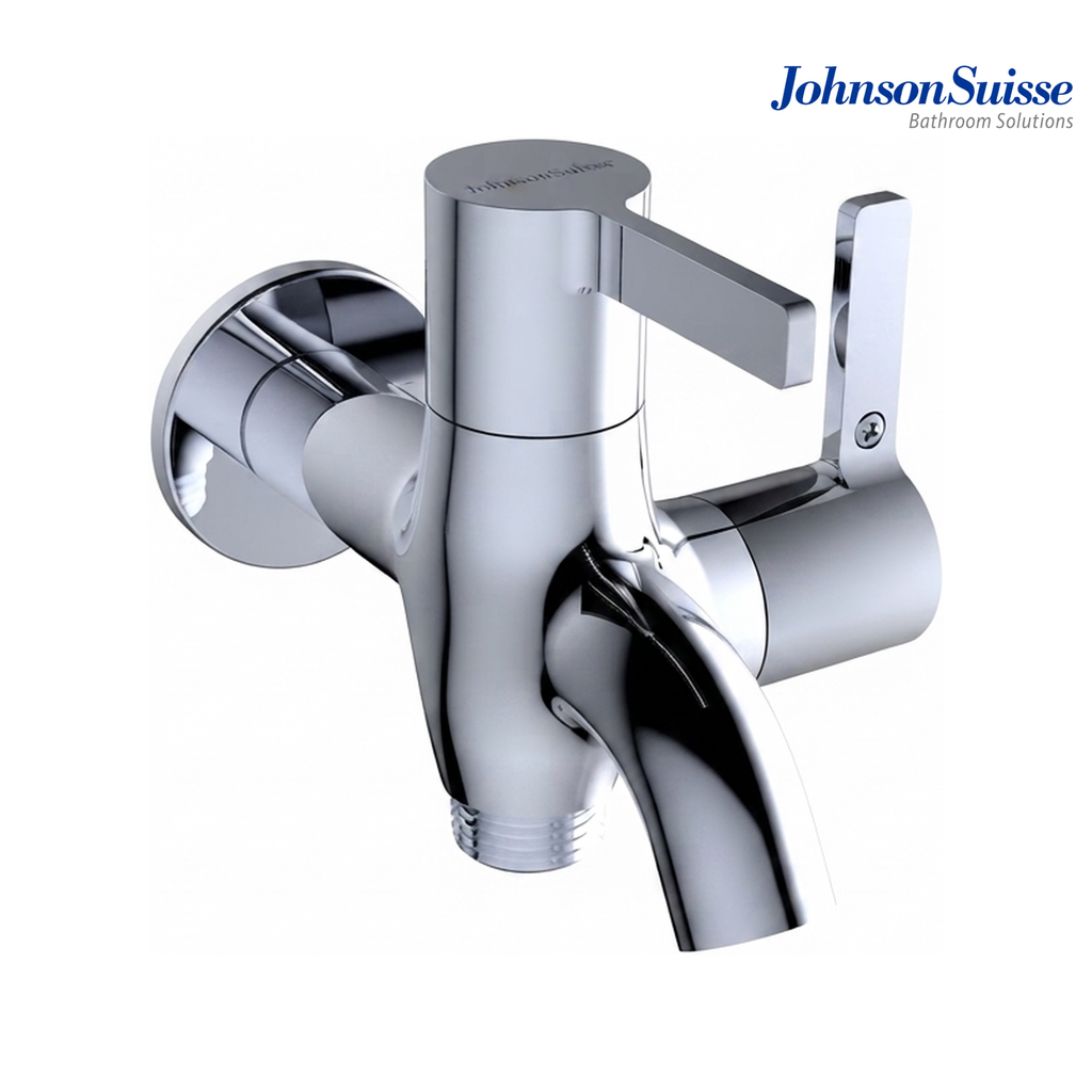 Johnson Suisse Lira 1/2" 2-Way Bib Tap | WBFA301671CP | Chrome