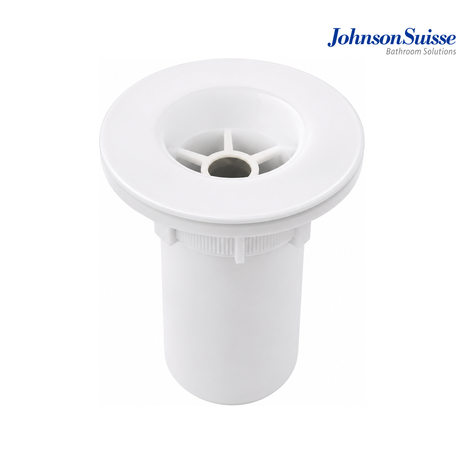 Johnson Suisse WBFT402076XX PP Waste For Lab Sink Without Overflow | White