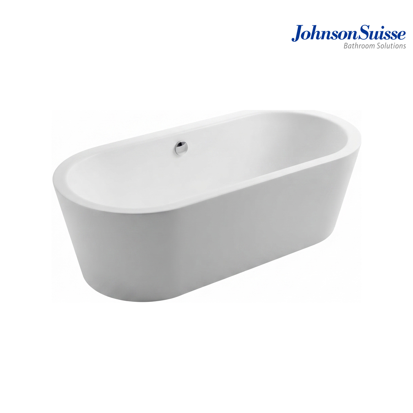 Johnson Suisse Venezia-N 1500mm Freestanding Acrylic Bathtub | WBBS600097WW | White