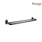 Rocconi RCN-4770GM 700mm Double Towel Bar | Gun Metal