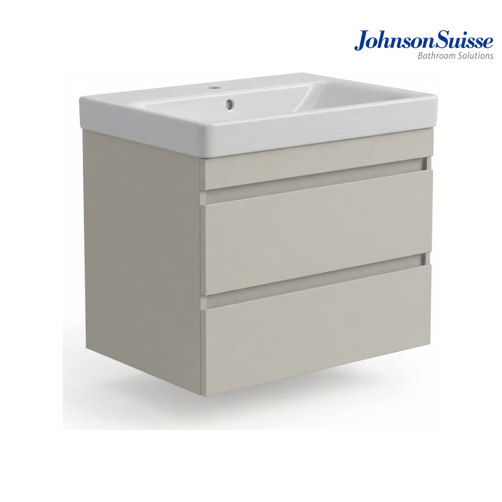 Johnson Suisse WBSC950209WW 550mm Wall-Hung Basin Cabinet | White