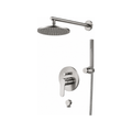 2 Way Concealed Round Shower Mixer Set | Chrome