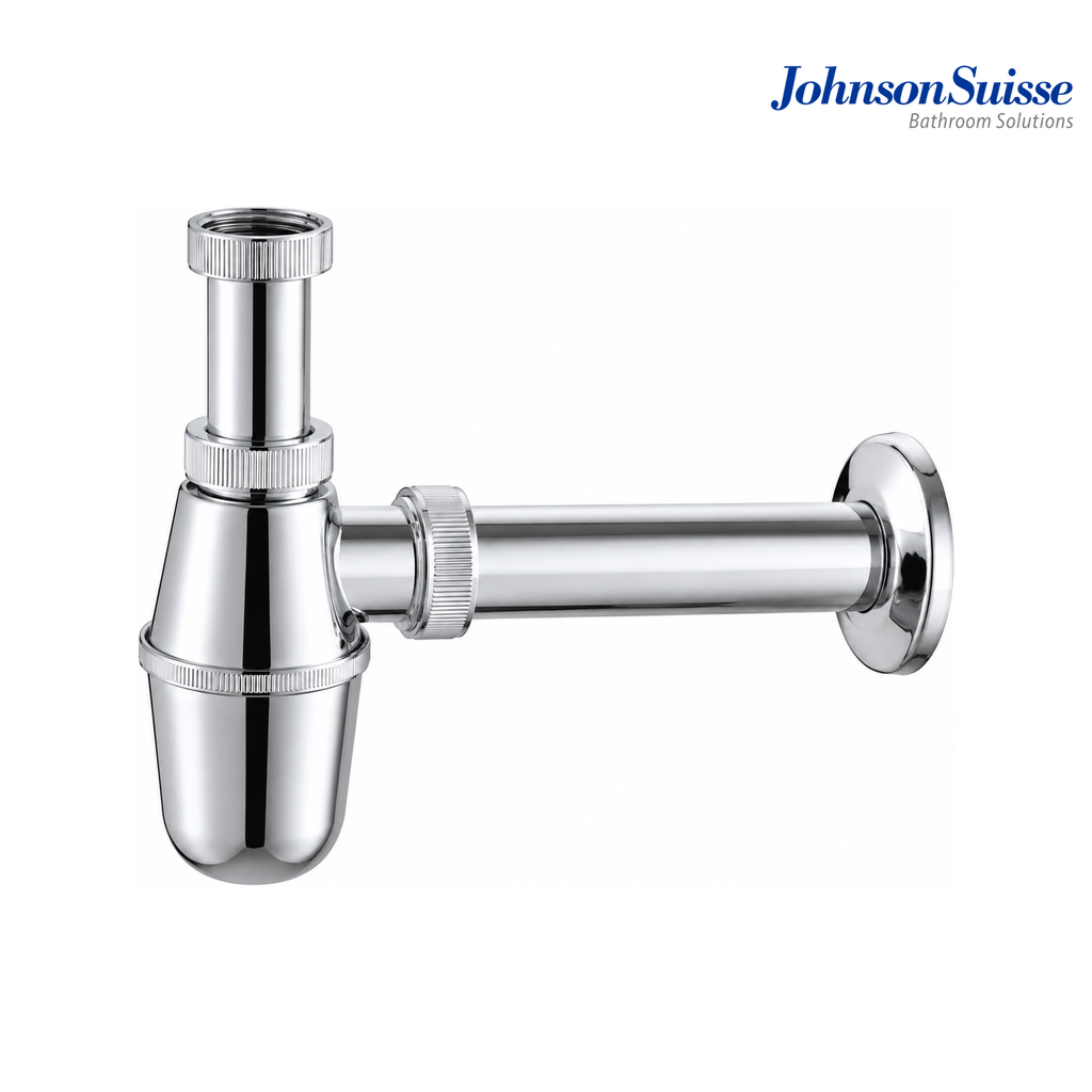 Johnson Suisse WBFT400082CP 226mm Bottle Trap | Chrome