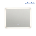 Johnson Suisse WBBM150001WW Elba 600mm Rectangular Frameless LED Mirror | White