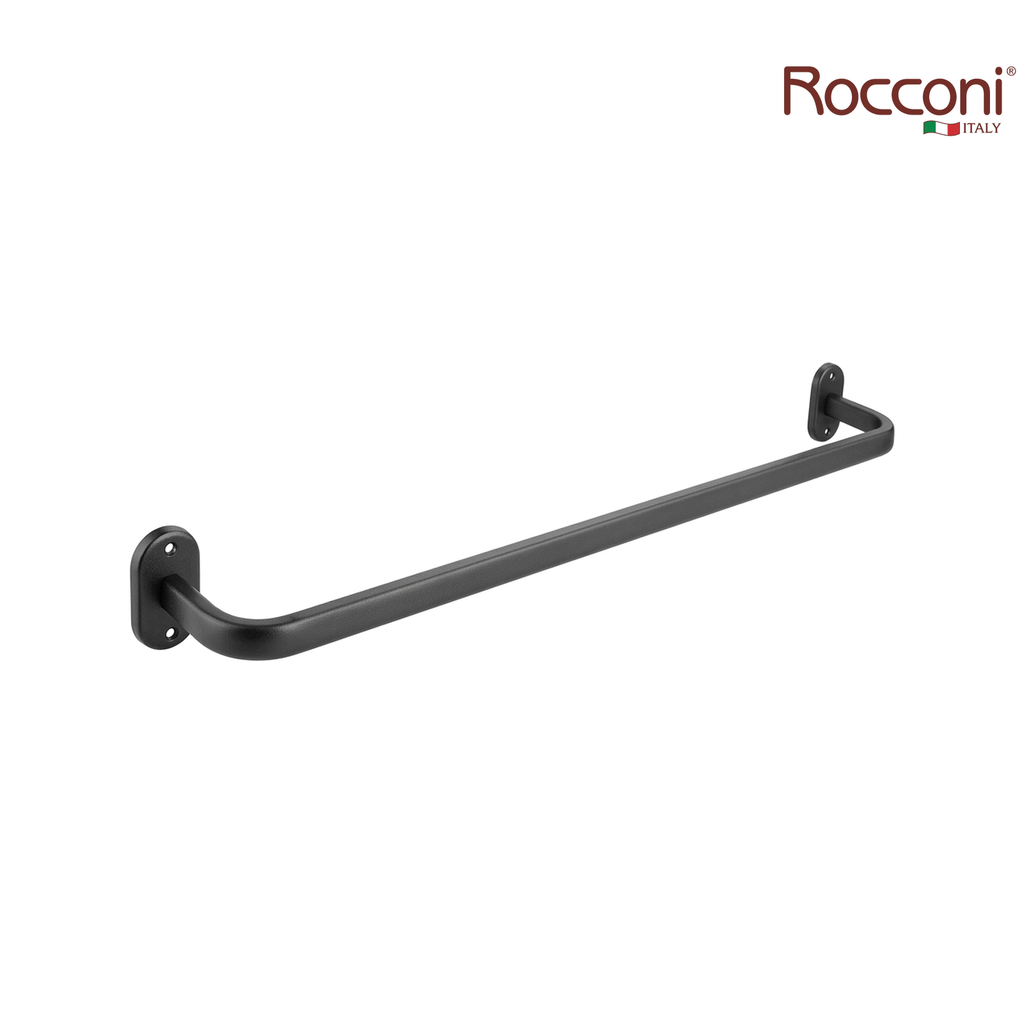 Rocconi RCN-470GM 700mm Towel Rail Bar | Gun Metal