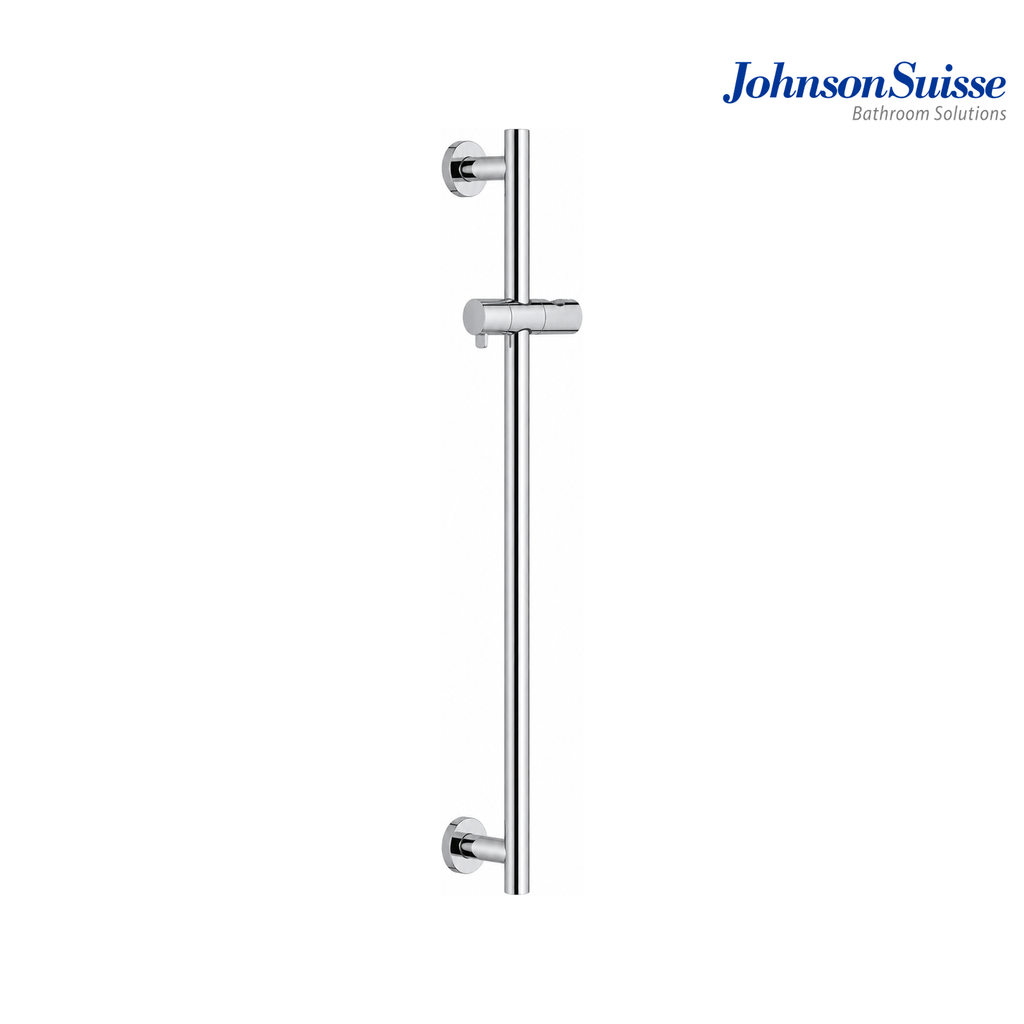 Johnson Suisse WBFA300694CP 600mm Round Sliding Bar | Polished Chrome
