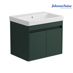 Johnson Suisse WBSC950210GN 550mm Wall-Hung Basin Cabinet | Matt Green