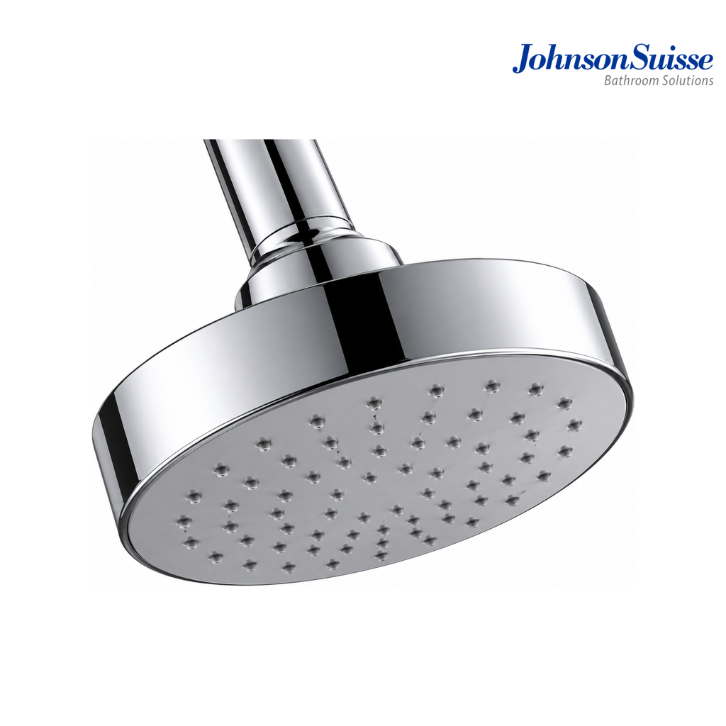 Johnson Suisse Celtic WBFA300718CP 102mm Round Single Function Fixed Shower Head | Chrome