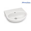Johnson Suisse Boston 500 Clinical Oval Wall Hung Basin | White | 500MM