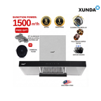 XUNDA CXW-218-WT2004 900mm Kitchen Hood Cooktops Hood and Hob | Silver