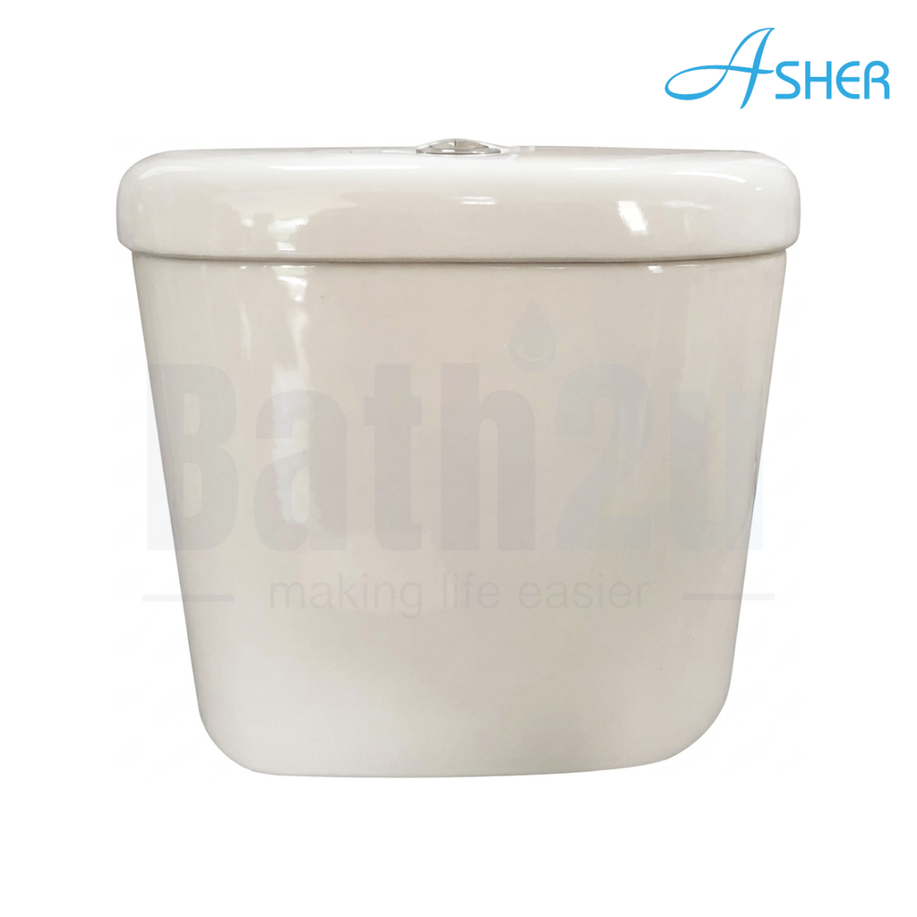 Asher T62 Ceramic Cistern Set for 2-Piece Close Couple Toilet Bowl