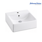 Johnson Suisse Trezzo N480 Semi Recessed Basin | White |  480MM
