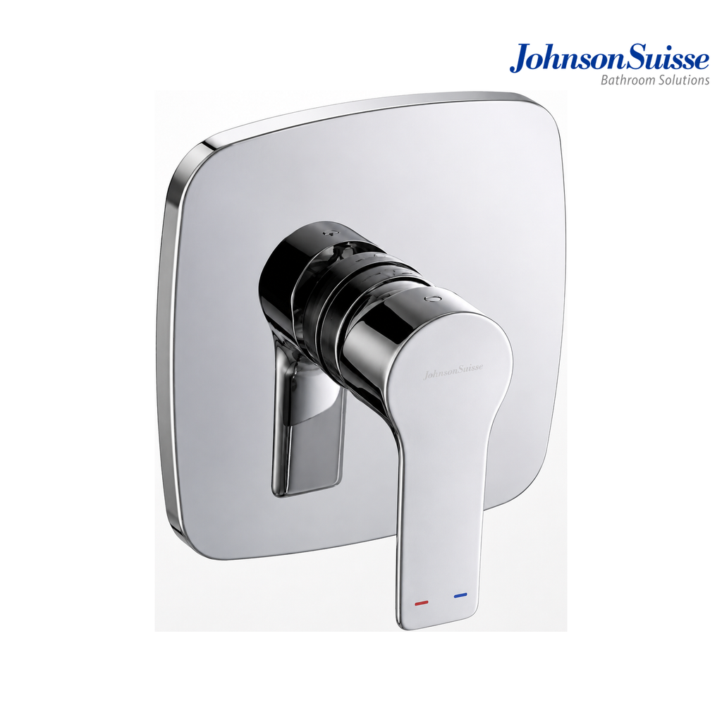 Johnson Suisse Trento Concealed Shower Mixer With Diverter WBFA301317CP 150x150mm | Chrome