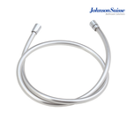 Johnson Suisse Double Interlock Stainless Steel Hose 1.2m | Polished