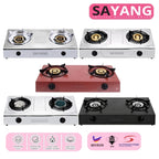 Sayang Table Top Double Burner Gas Stove