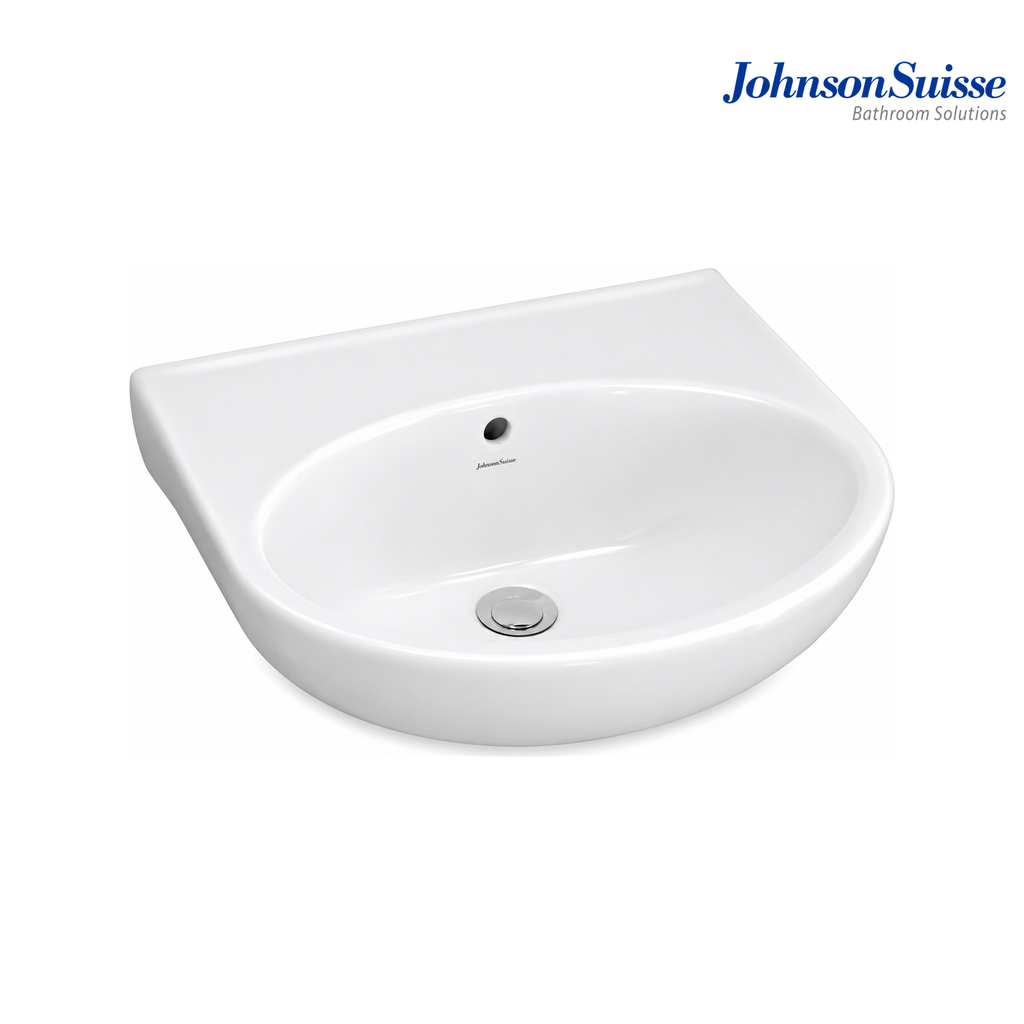 Johnson Suisse Boston WBSABS101WW 400MM Wall Hung Basin | White