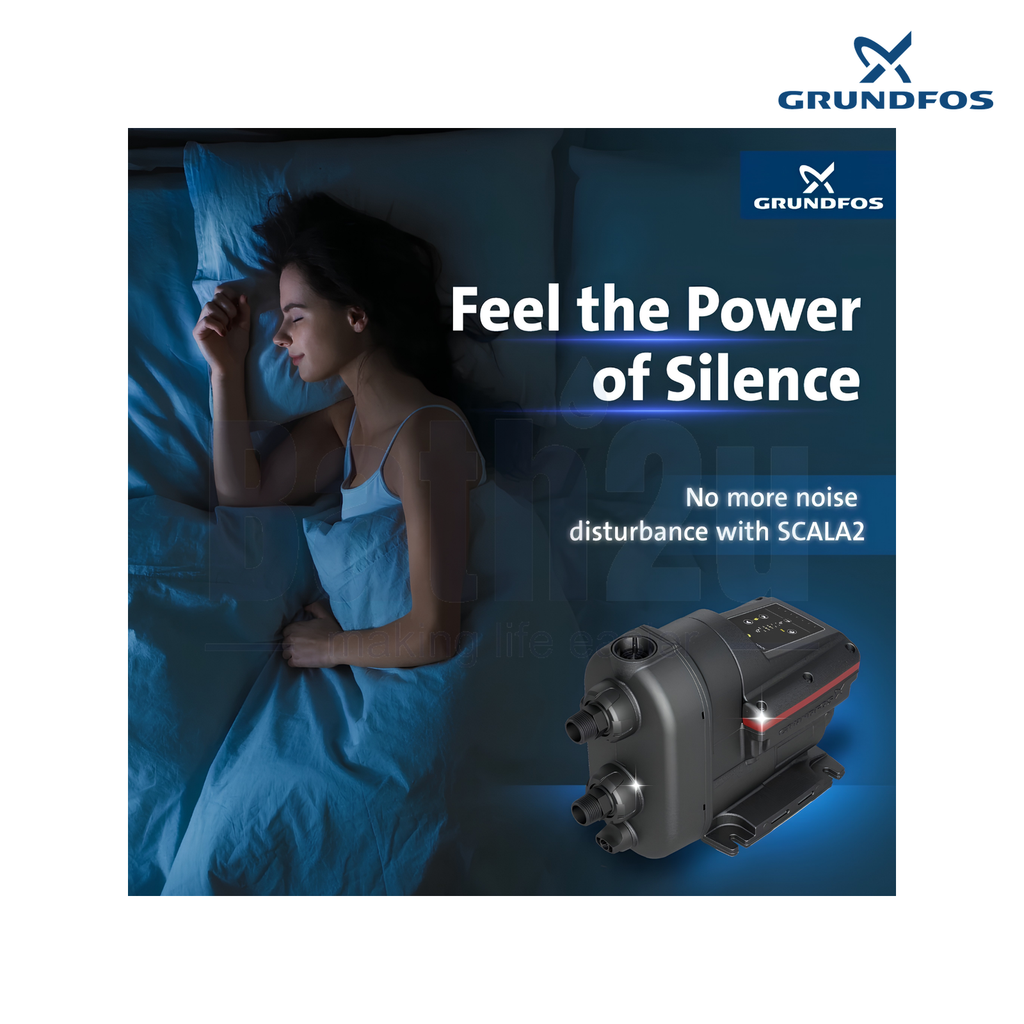Grundfos SCALA2 3-45 550W 50 L/min Self-Priming Automatic Home Water Pressure Booster Pump
