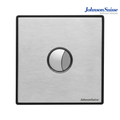 Johnson Suisse WBFT401002CP Manual WC Flush Valve with Push Button | Matt Stainless Steel