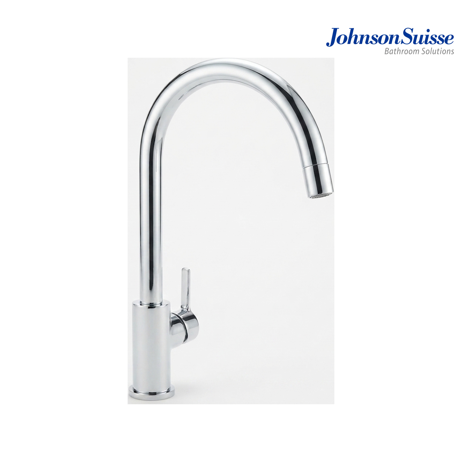 Johnson Suisse LIRA 1/2" Deck Mounted Sink Tap | WBFA301672CP | Chrome