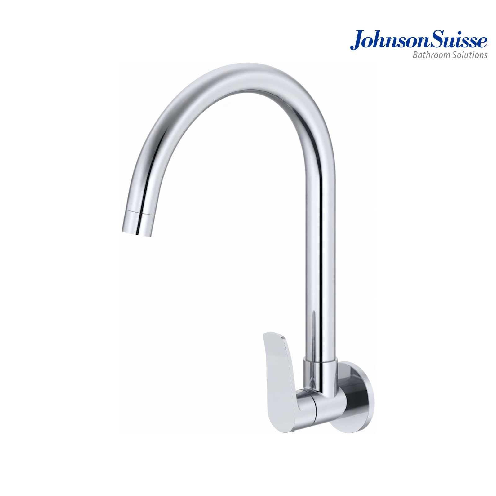 Johnson Suisse Lazio Wall-Mounted Kitchen Sink Tap |  WBFA301704 | Chrome