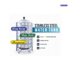 King Kong HR HHR Series Vertical Round Bottom Stainless Steel Water Tank (Without Ladder)