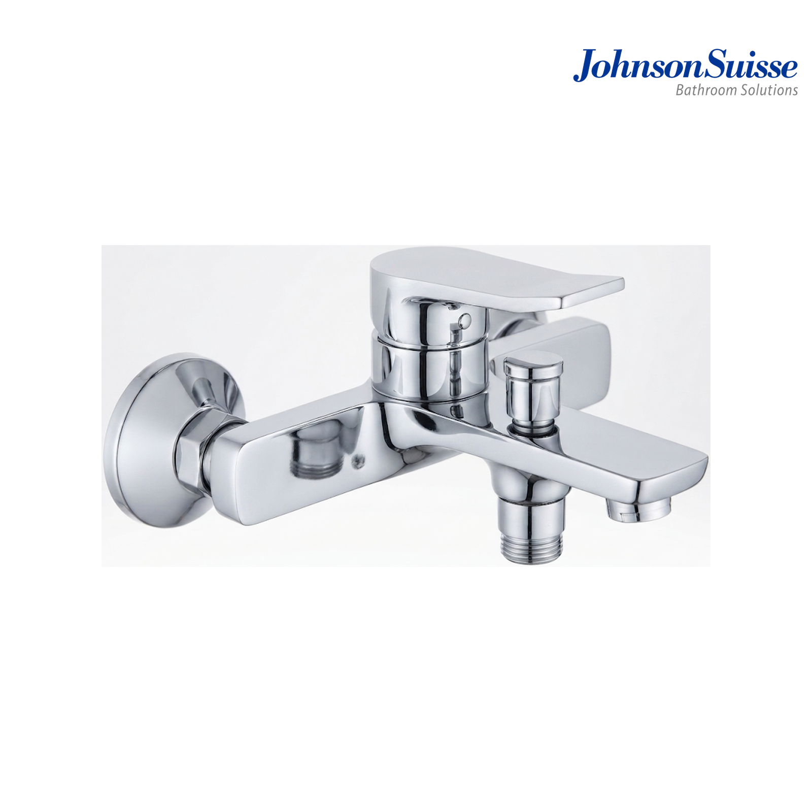 Johnson Suisse Lazio Single Lever Wall Mounted Bath-Shower Mixer | WBFA301696 | Chrome