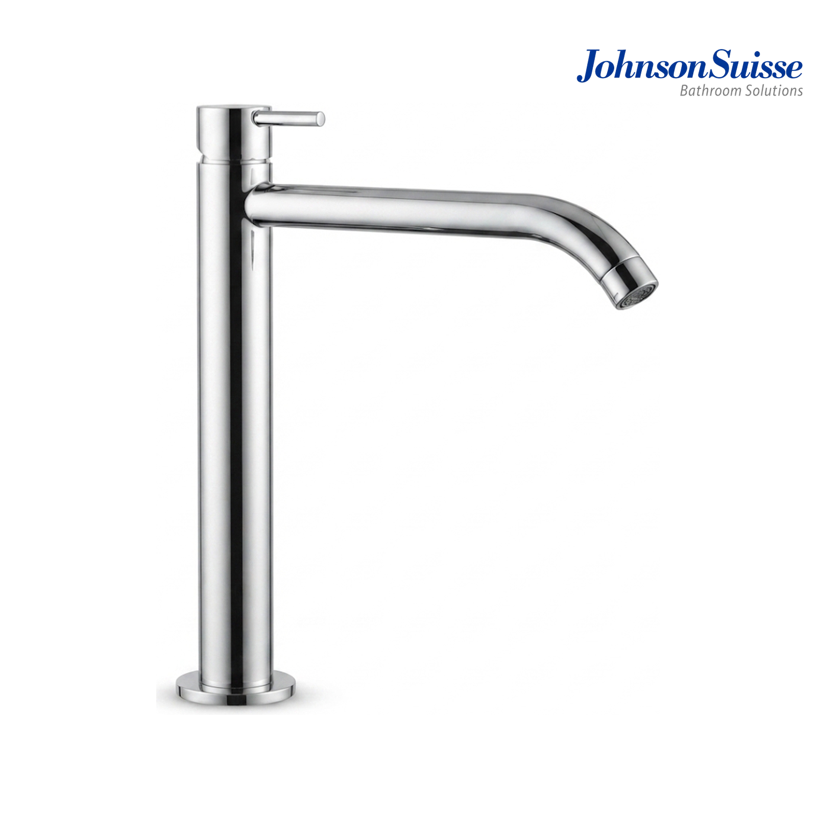 Johnson Suisse Deck-Mounted Tall Self-Closing Basin Tap | WBFA301641CP | Chrome