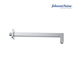 Johnson Suisse WBFA300707CP 400mm Square Brass Shower Arm & Flange | Chrome
