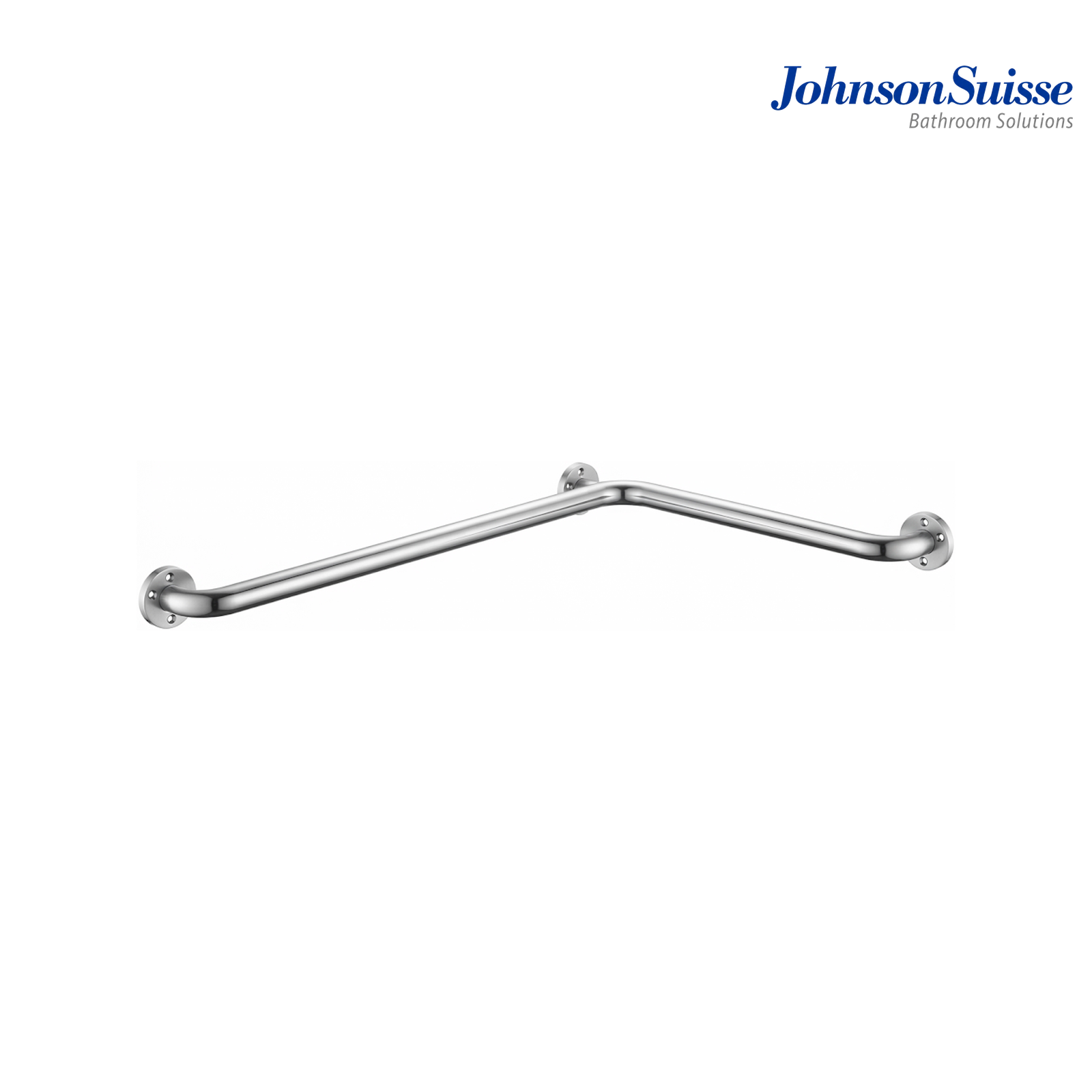 Johnson Suisse 1200 x 700mm Horizontal Bend Grab Bar | WBBA100335SS | Silver