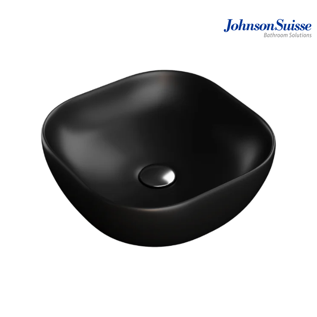 Johnson Suisse Valencia WBVC950143WW 420mm Square Above Counter Basin | White