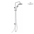 ALFRED VICTORIA 1292mm Exposed Rain Shower System - Chrome